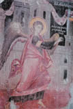 Ευαγγελισμός της Θεοτόκου (Λεπτομέρεια τοιχογραφίας στη Λιτή του Ναϊδρίου)